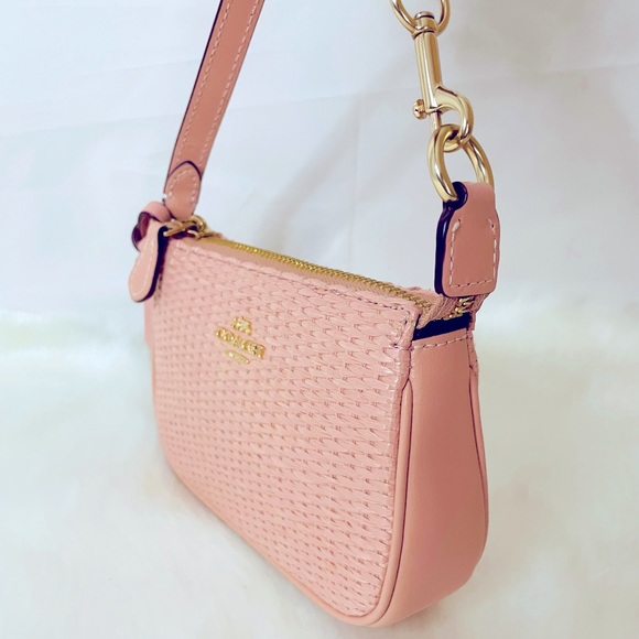 NWT Coach Nolita 15 In Straw Wristlet. - Picture 4 of 13
